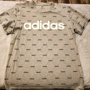 Mens Adidas Signature print T-Shirt